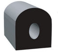 .5 X .5 'D' Epdm  Blk 50'