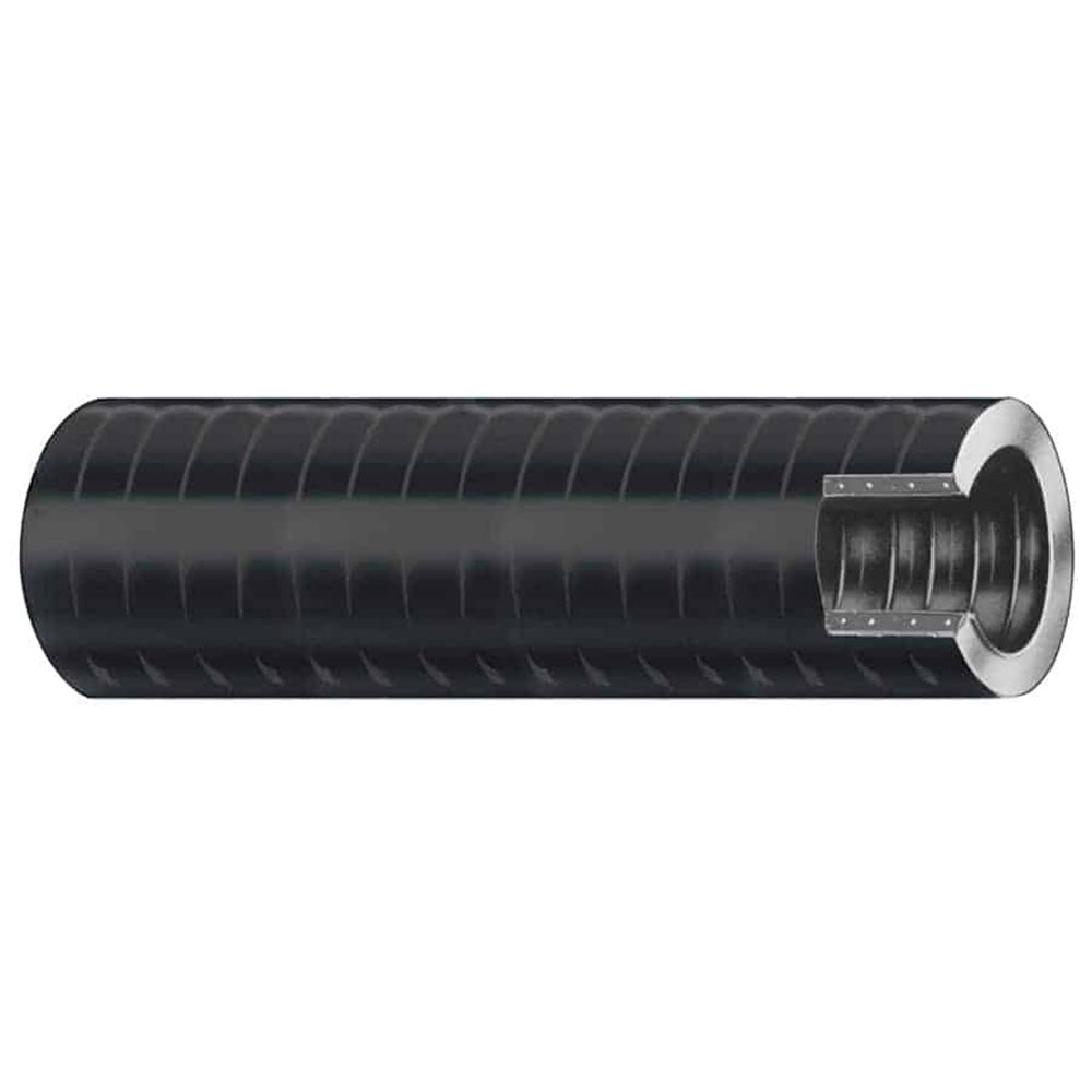 Trident Marine 1-1/4" x 50' Box VAC XHD Bilge &amp; Live Well Hose Black - Soft Plasticizer Wall