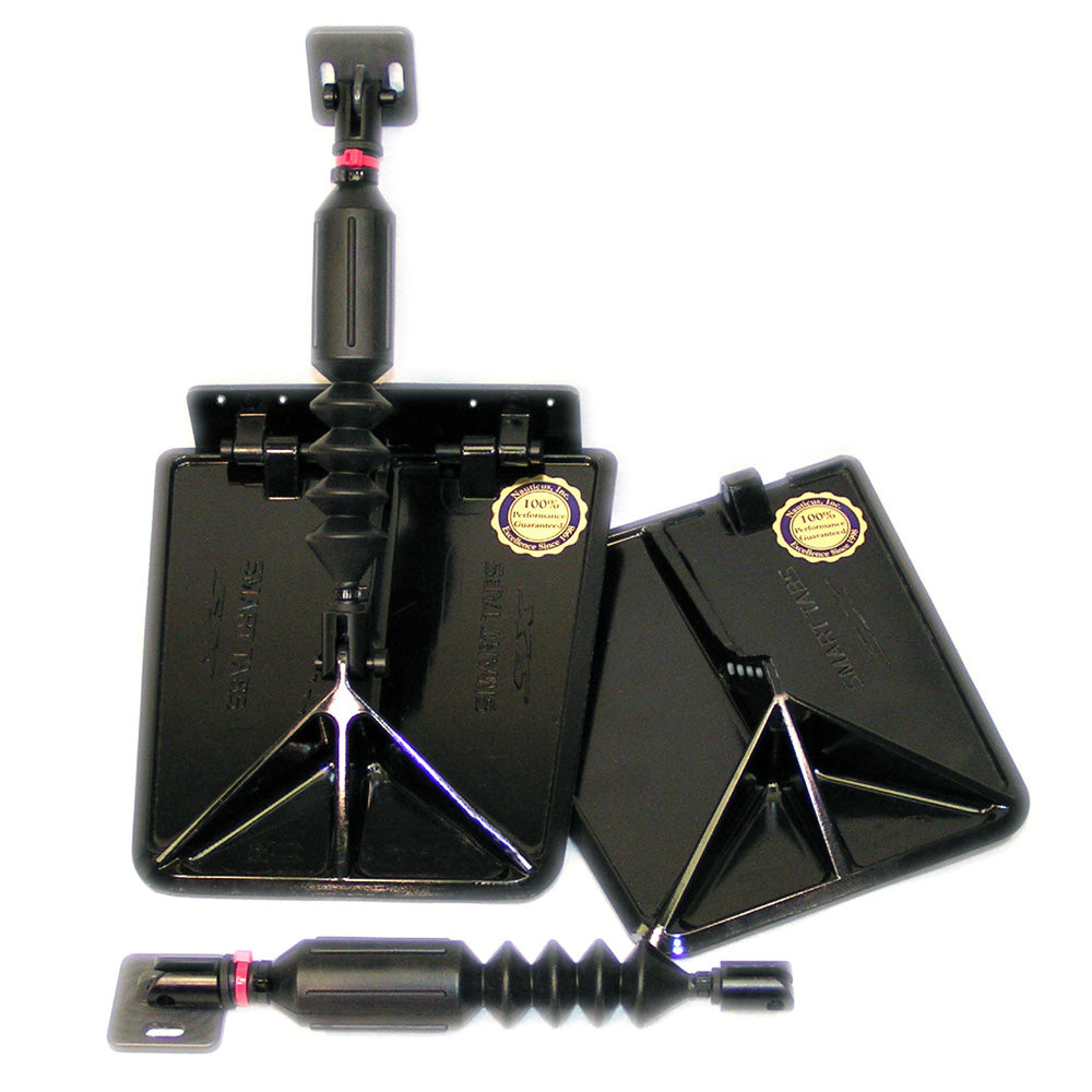 Smart Tab SX Trim Tabs by Lectrotab f/13'-15&rsquo; Boat w/30 - 40HP - Black