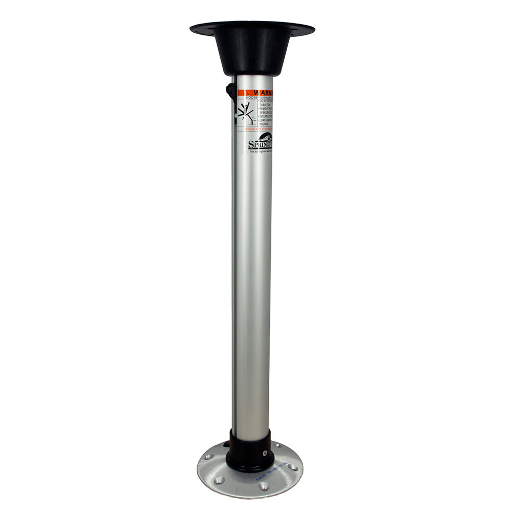 Springfield 2-3/8" Thread-Lock&trade; Uni-Lock Table Pedestal Package - 27"
