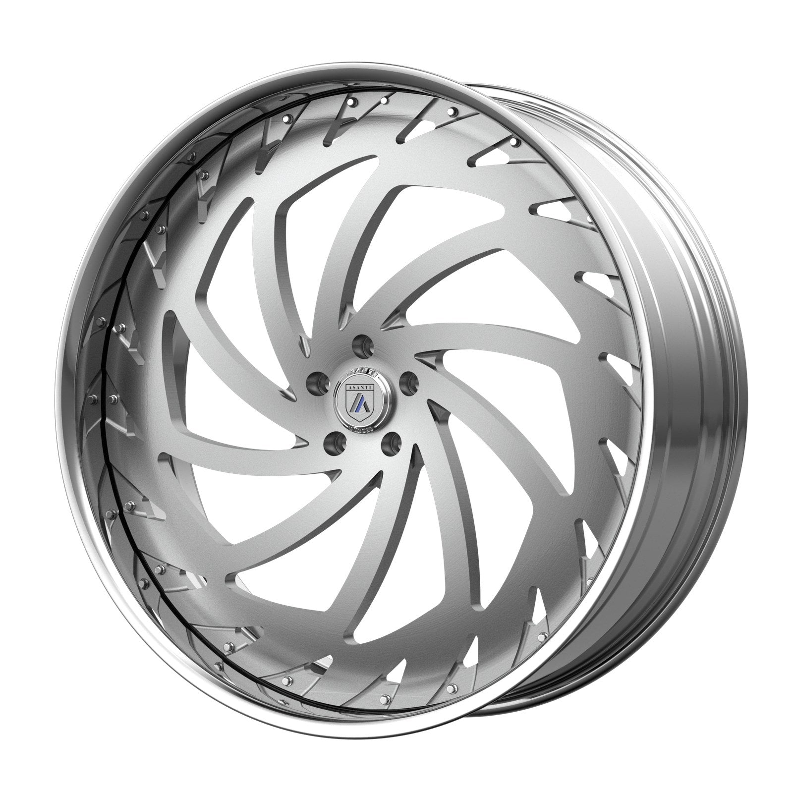 Asanti Forged FS22 2PC 26X9 5X127 +5 BRUSHED
