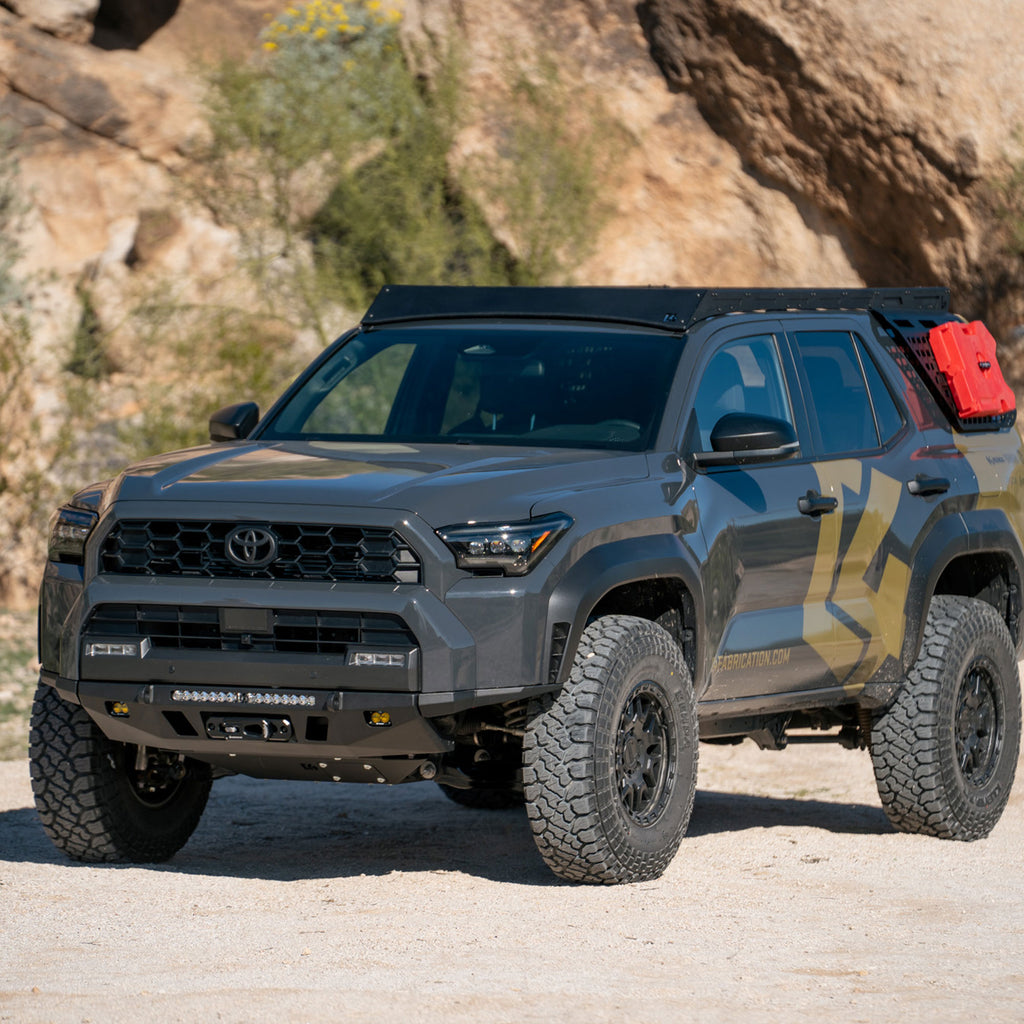 4Runner Roof Rack with Optional Light Bar Mount / 6th Gen / 2025+ (No Light Mount)