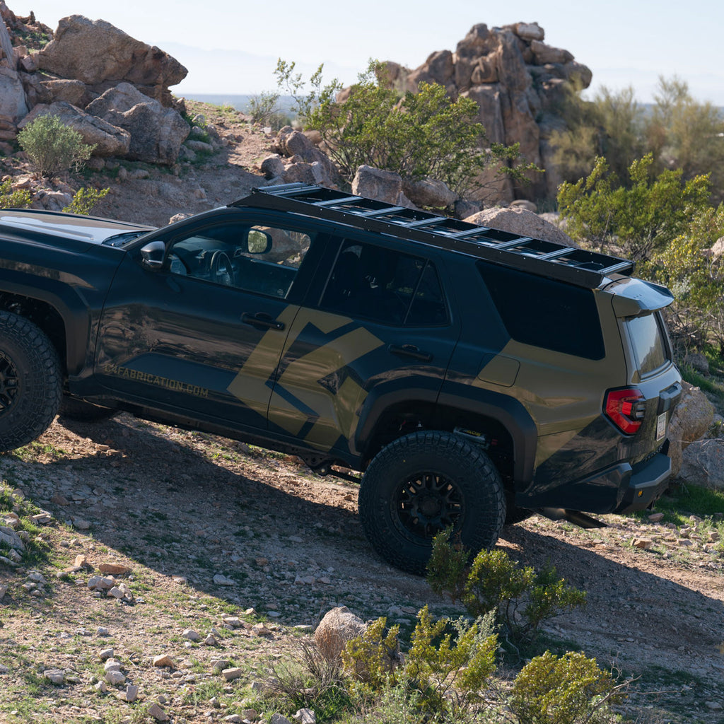 4Runner Roof Rack with Optional Light Bar Mount / 6th Gen / 2025+ (With Light Mount)
