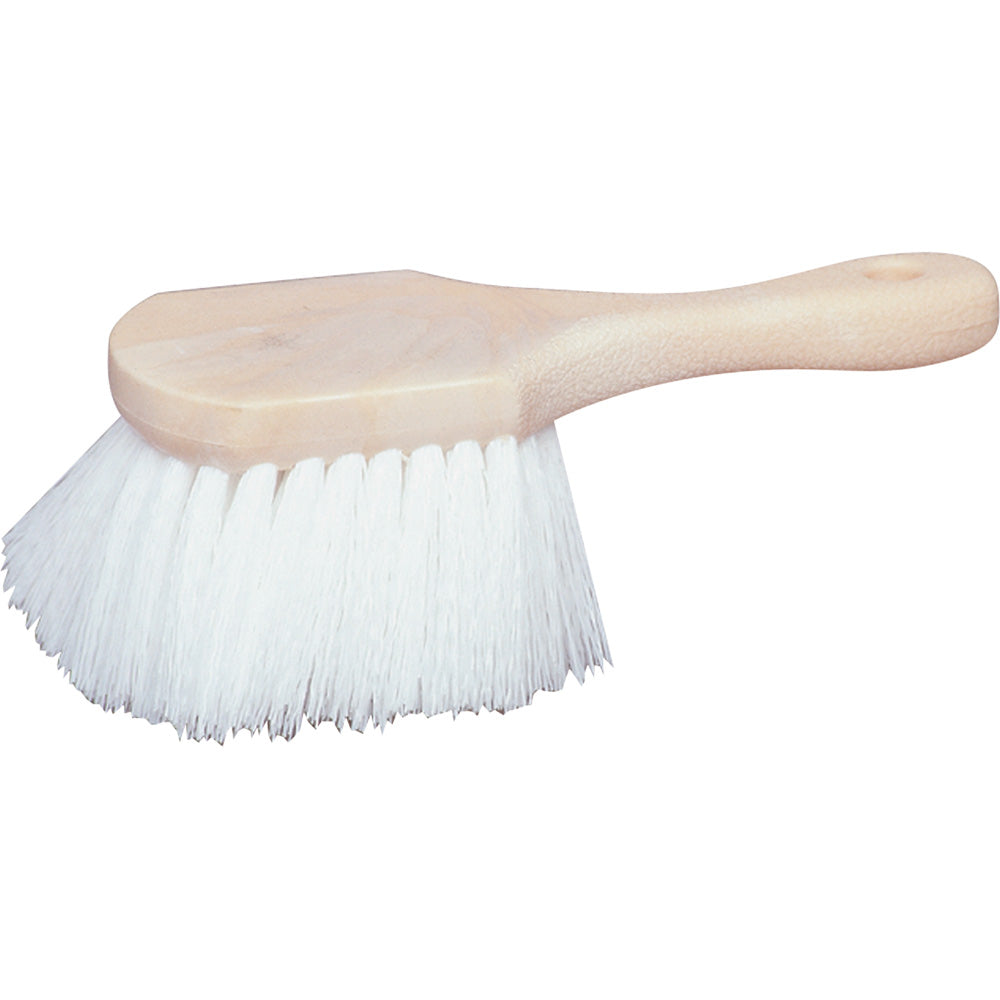 Star brite Marine-Grade Short Handle Scrub Brush &ndash; Durable Star Prene Fiber