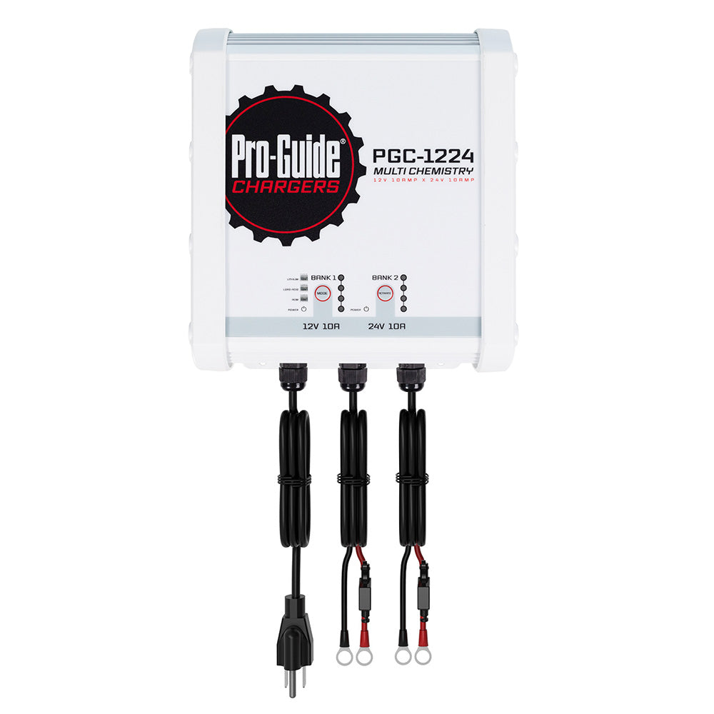 Pro-guide 2 Bank On-board Battery Charger - (1) / (1) - 20-amp