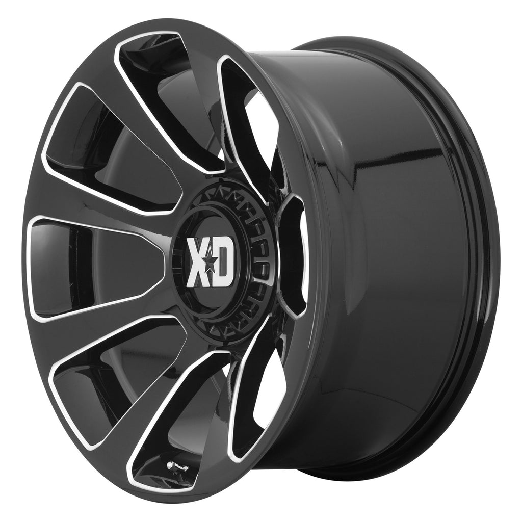 XD854 20X9 6X135/5.5 G-Blk Mill 00MM