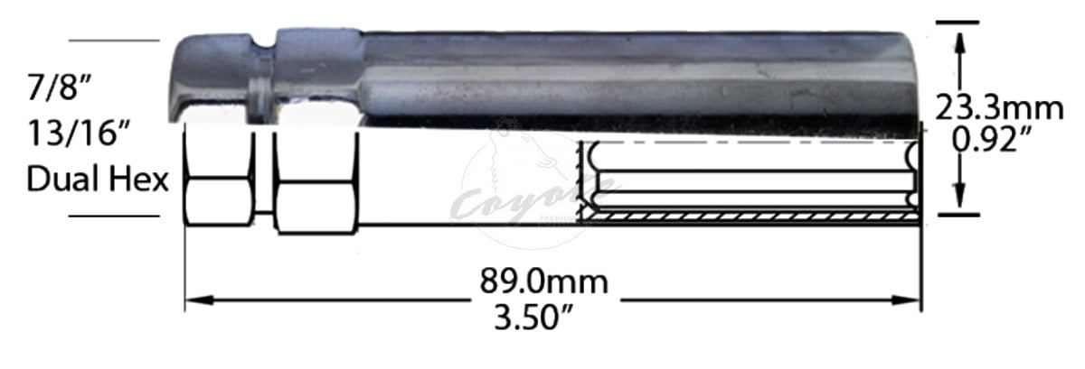 Lug Aadpter 6 Spline Truc