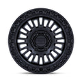 KMC Aztec 17X8.5 6X4.5 66 +25 M-Blk Gb-LP