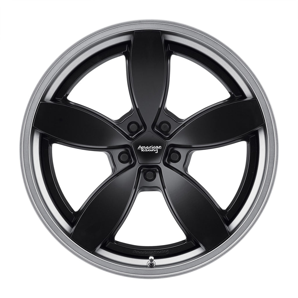 American Racing Vintage VN900 20X10.5 5X120 M-GRY CHR  BRL +35MM