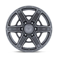 Fuel 1PC GAMBIT 17X8.5 6X135 87 +0 PLTNM