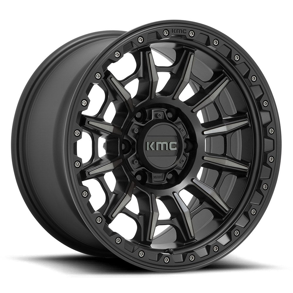 KMC KM547 17X9 6X5.5 M-Brz Blk-LP 00MM