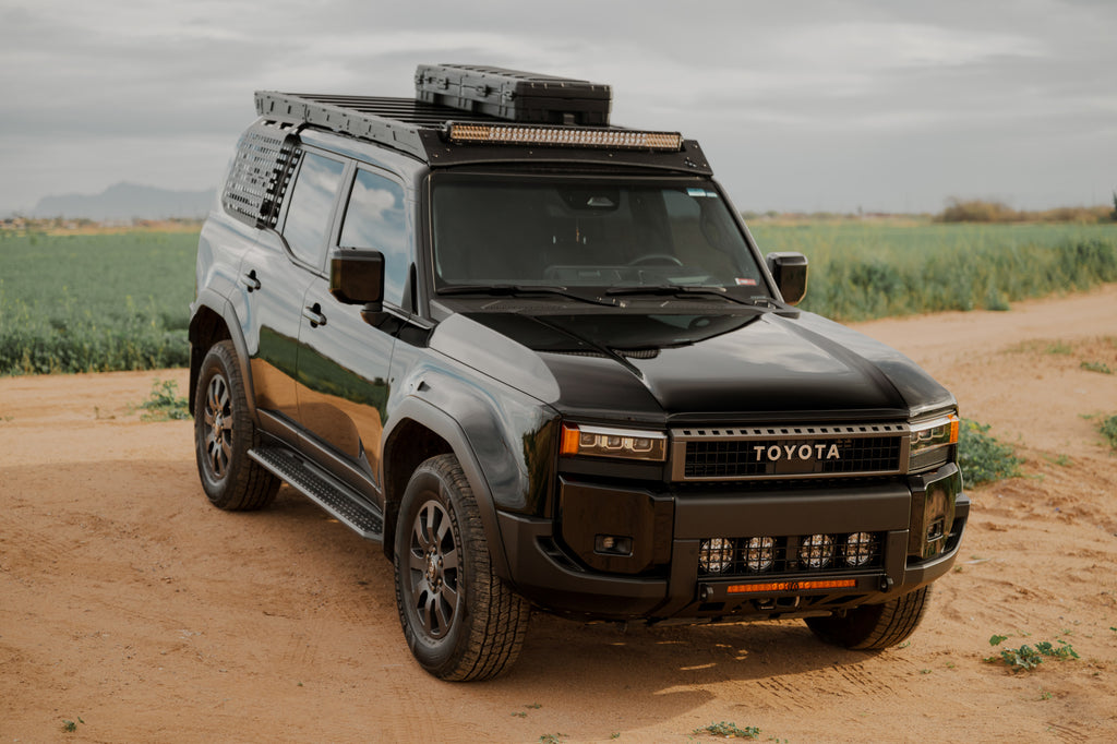 Land Cruiser Roof Rack with Light Bar Mount / 250 Series / 2024-2026