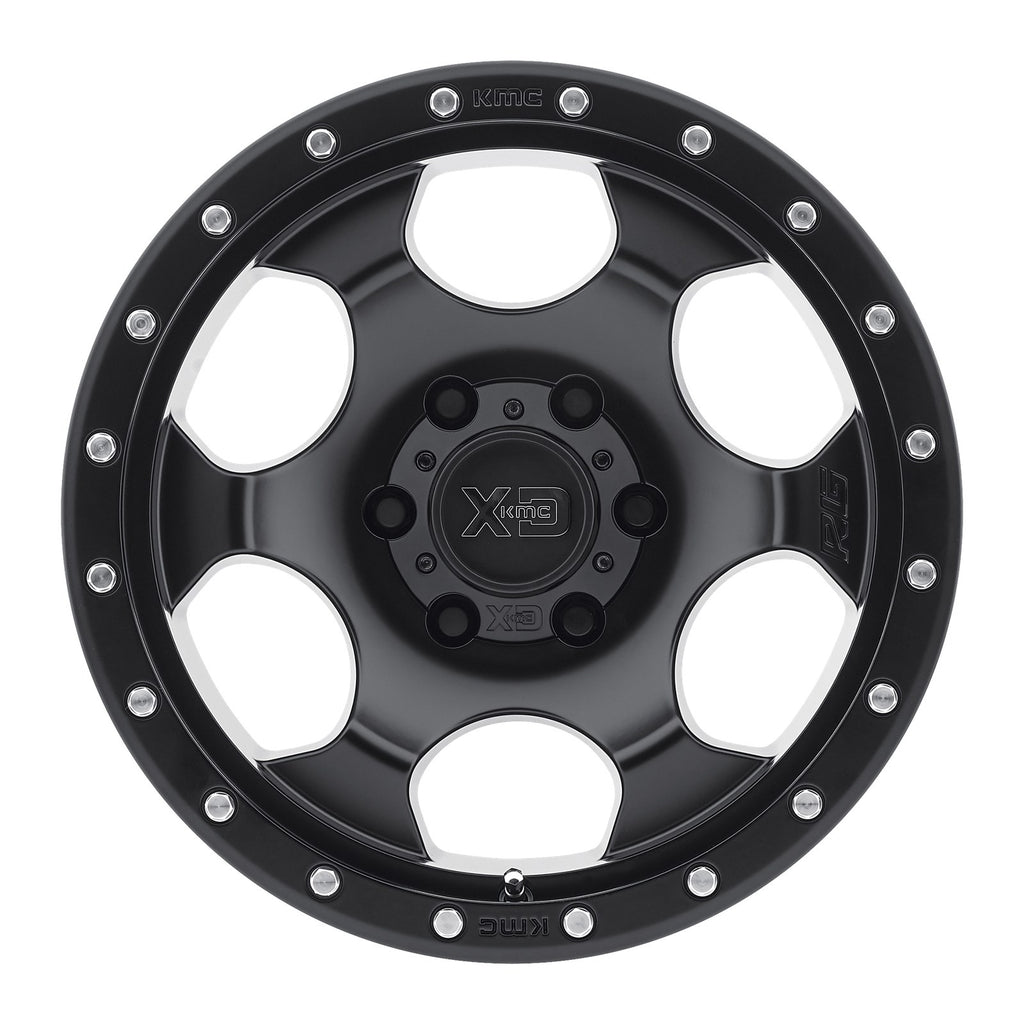 XD131 17X9 6X5.5 S-Blk -12MM