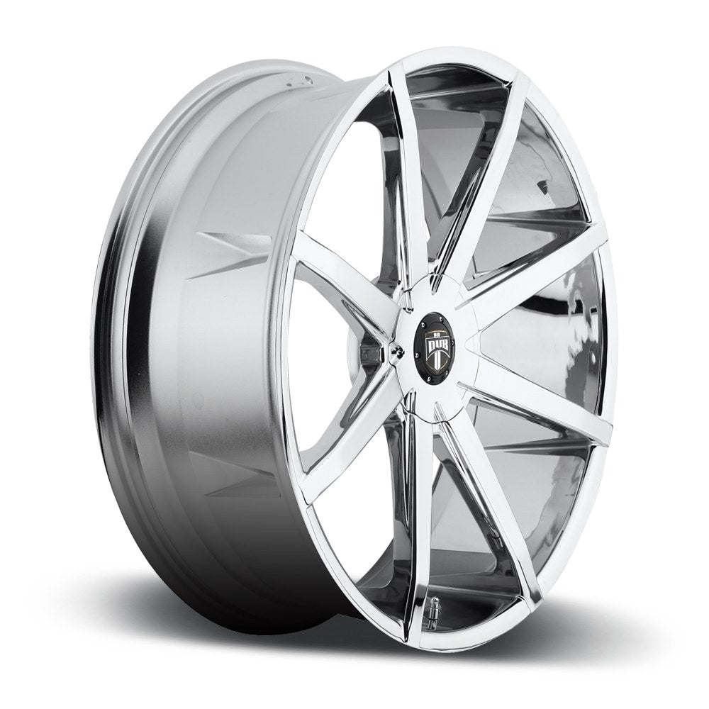 Dub 1PC Dub Push Cap-Powder Chrome
