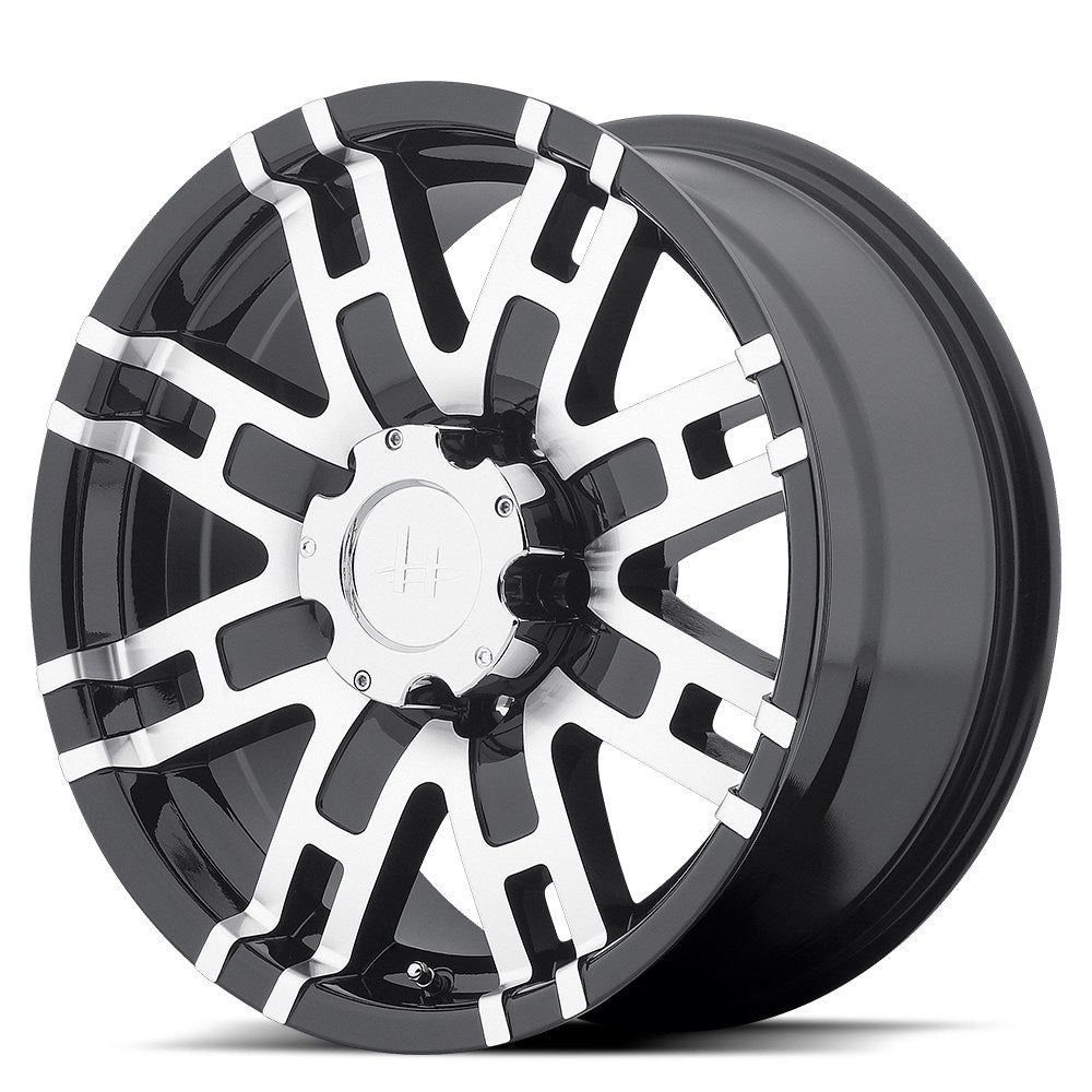 Helo HE835 17X8 6X5.5 G-BLK/MCH 0MM