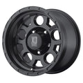 Xds Cap XD122 Matte Black 8 Lug