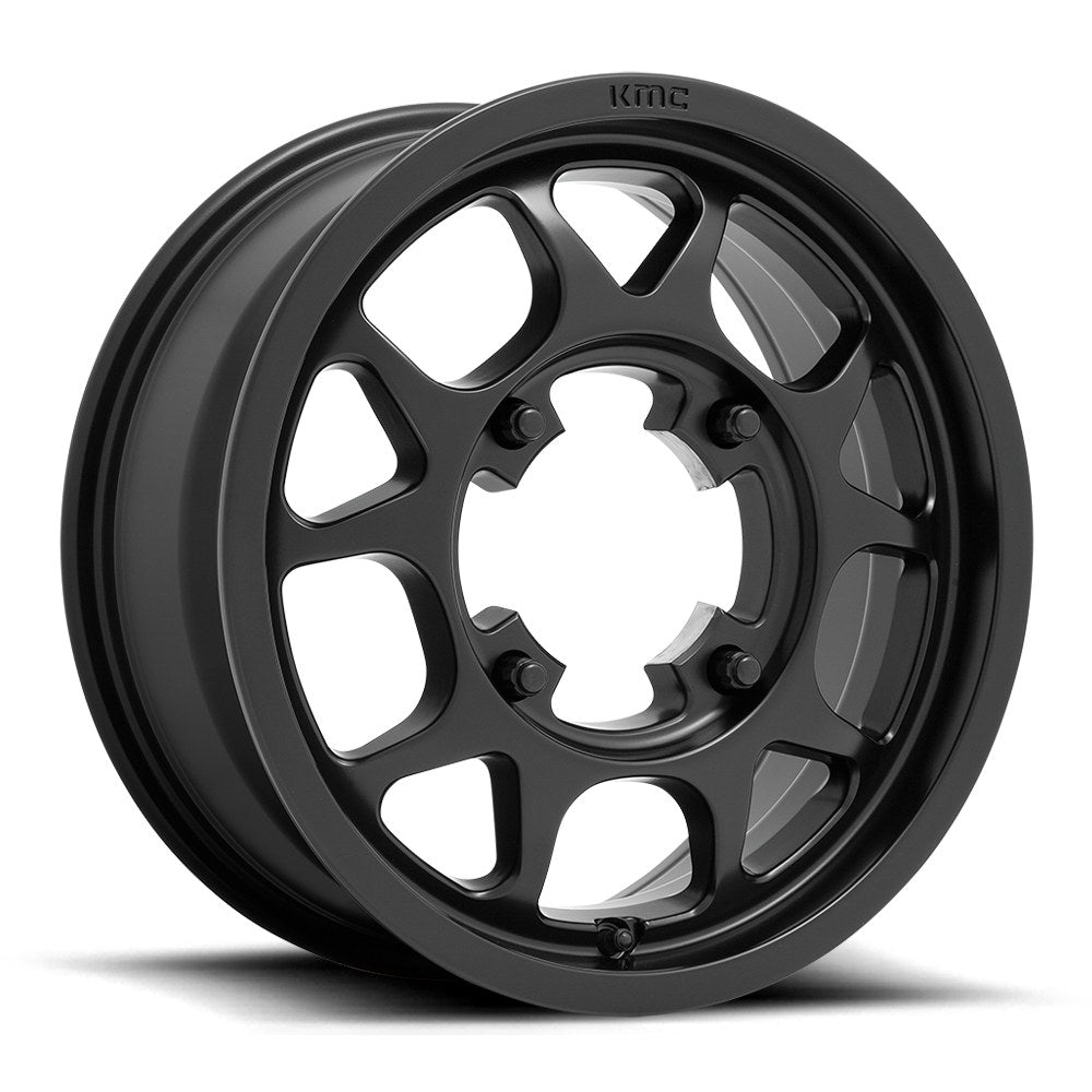 KMC Powersports TORO UTV 15X6 4X137 S-BLK 38MM