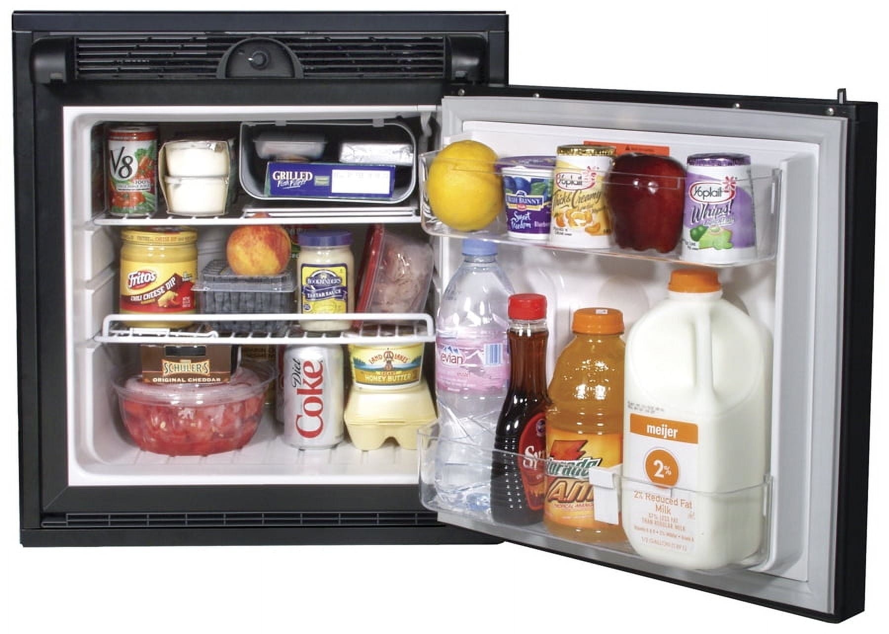 Norcold DC751BB 2.7 Cubic Foot Single Compartment Refrigerator with Freezer
