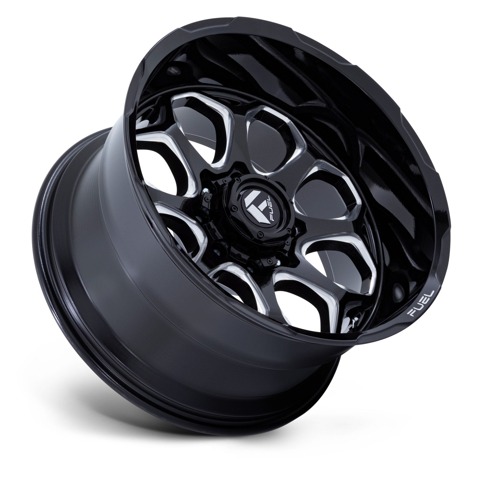 Fuel 1PC Scepter 22X12 8X170 125 -44 Pol-Mill