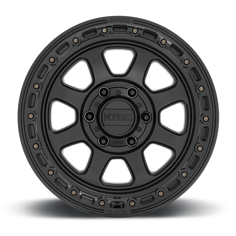 KMC KM548 18X9 8X180 S-Blk Gb-LP 00MM