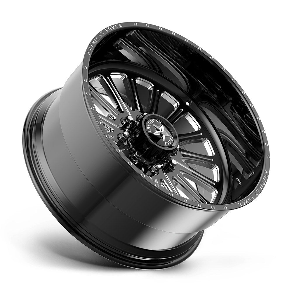 American Force LEXAR SS 24X11 8X170 +0 G-BLK-MCH