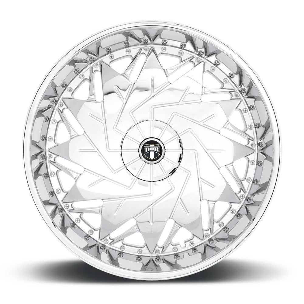 Dub 1PC Dub Dazr Cap-Chrome