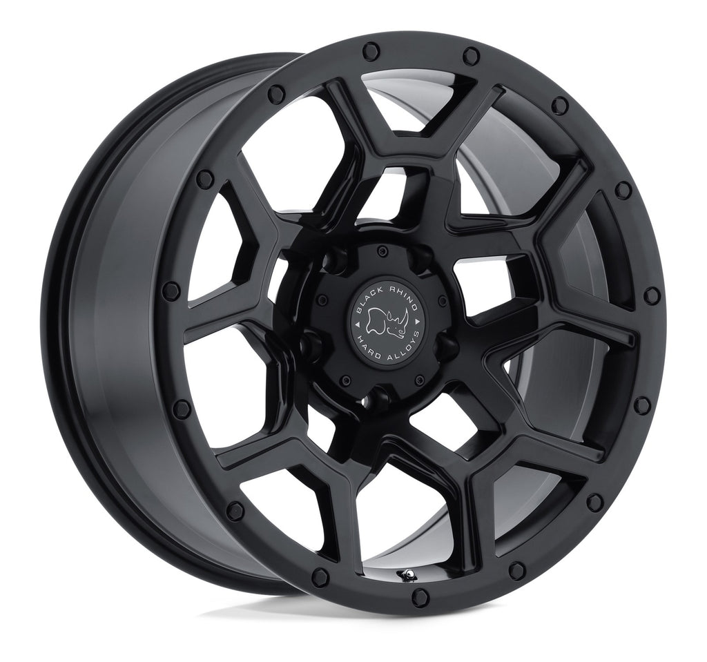 Black Rhino Hard Alloys BR OVERLAND 20X9.5 6X139 -18 112 M-BLK
