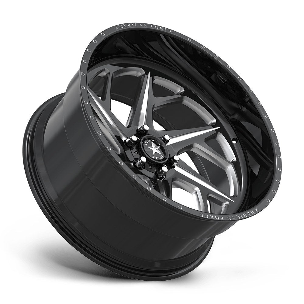 American Force FRENZY CC 22X12 8X170 -55 BLK-MILL R