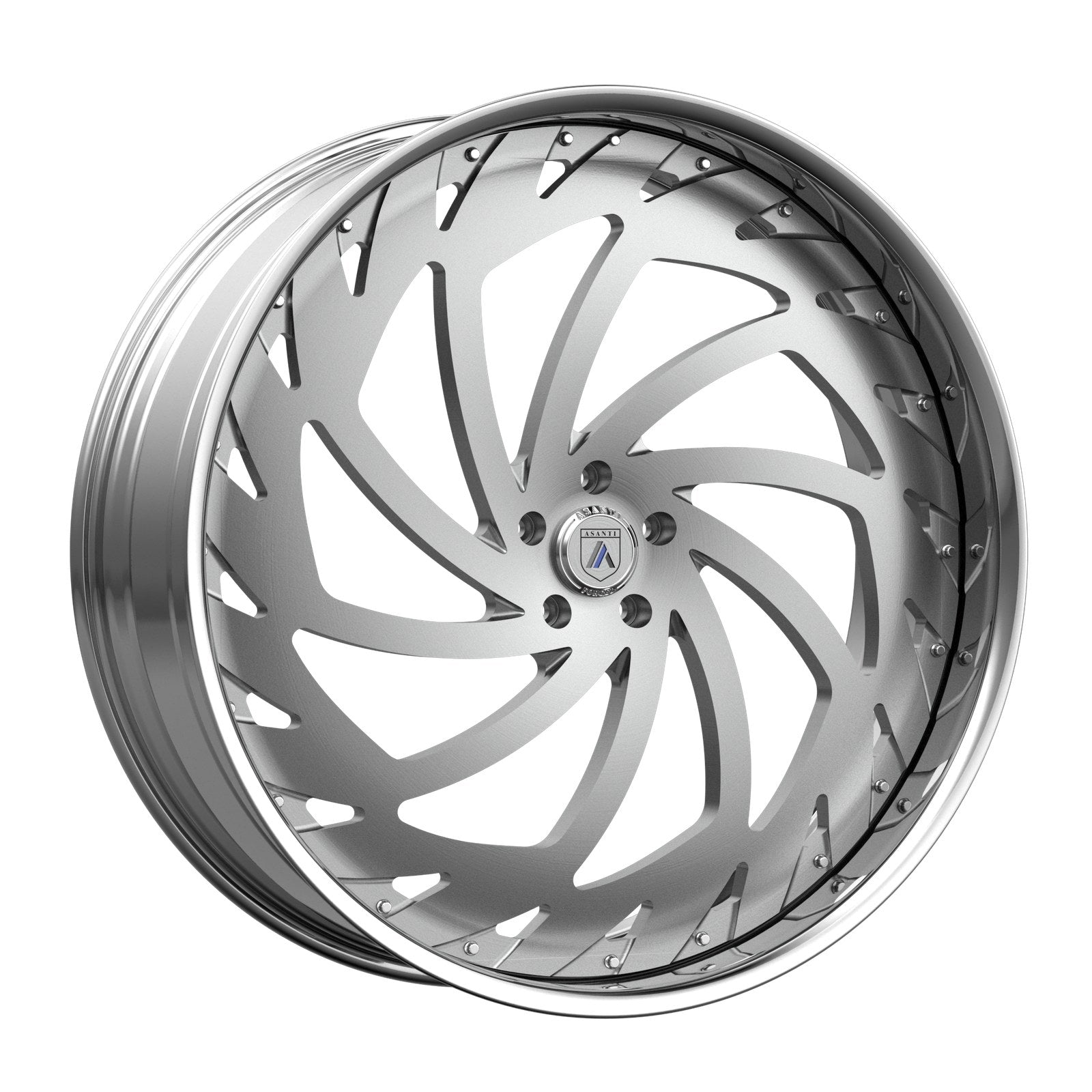 Asanti Forged FS22 2PC 26X9 5X127 +5 BRUSHED