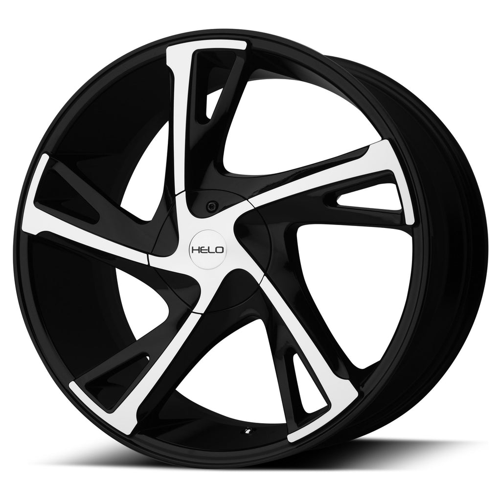 Helo HE902 Cap Gloss Black Machined