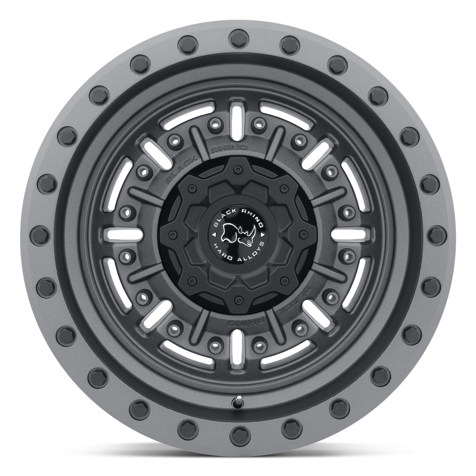 Black Rhino Hard Alloys BR ABRAMS 20X9.5 6X120 +12 67 TXT M-GM