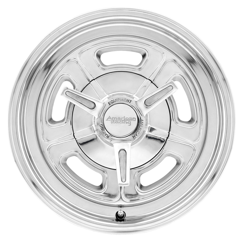 American Racing Vintage VN502 CAP 3PC SNAP IN - POLISHED