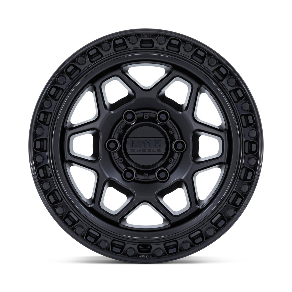 KMC Torx 17X9 5X5 71 -12 M-Blk G-Blk-LP