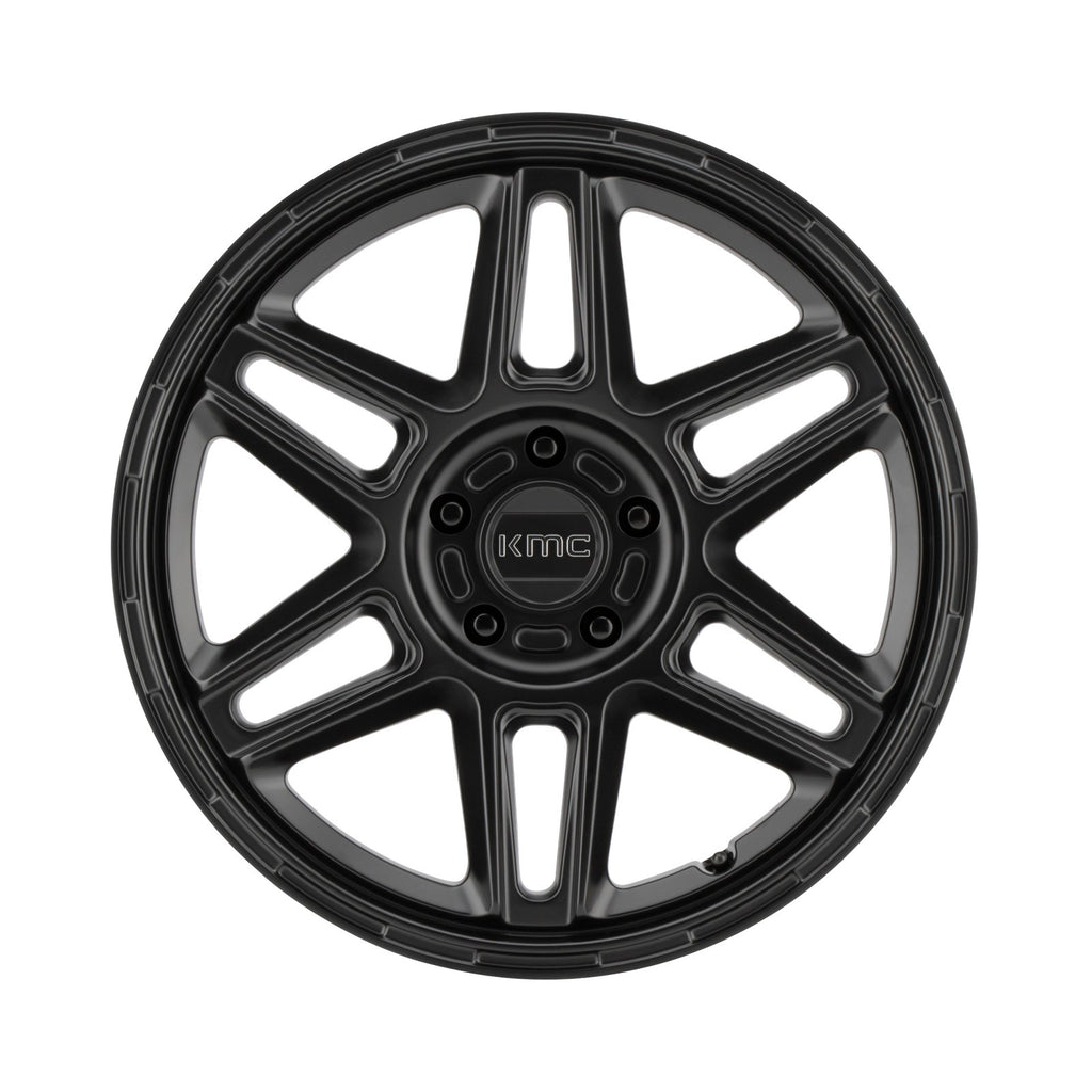 KMC KM716 18X8 5X4.25 S-Blk 38MM