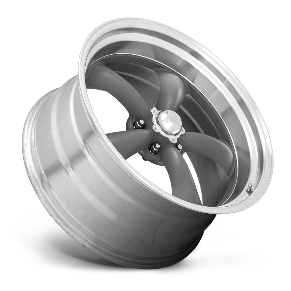 American Racing Vintage VN215 TT-II 1PC 17X8 BLANK GRAY 114-127
