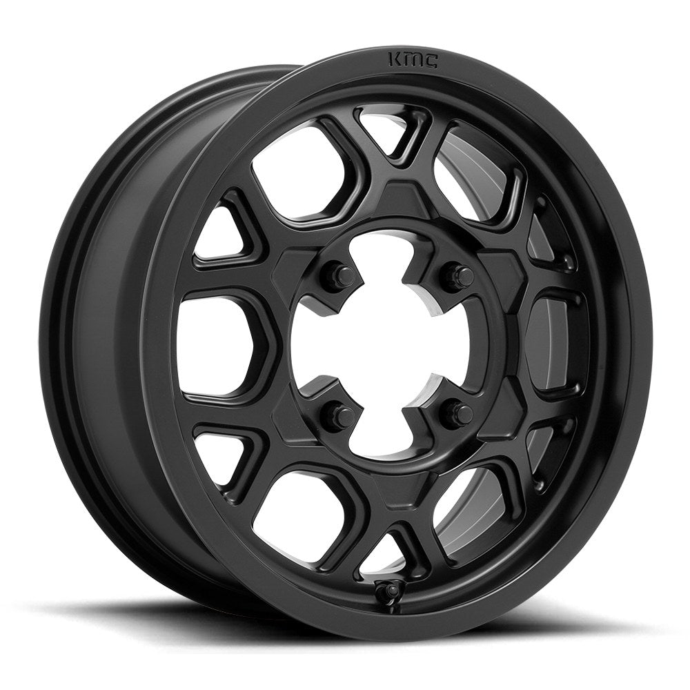 KMC Powersports MESA LITE UTV 15X6 4X156 S-BLK 38MM