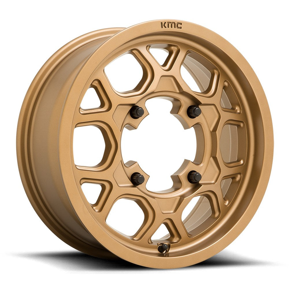 KMC Powersports MESA LITE UTV 15X6 4X156 M-BRONZE 38MM