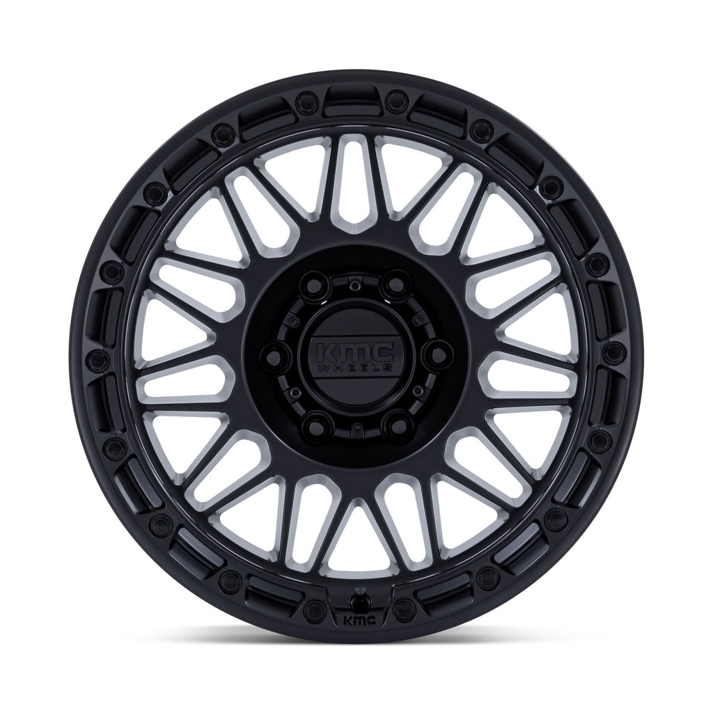KMC Attack 17X8.5 6X135 87 +0 M-Blk