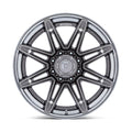 Fuel 1PC Brawl 24X12 8X180 124 -44 Pltnm-Chr