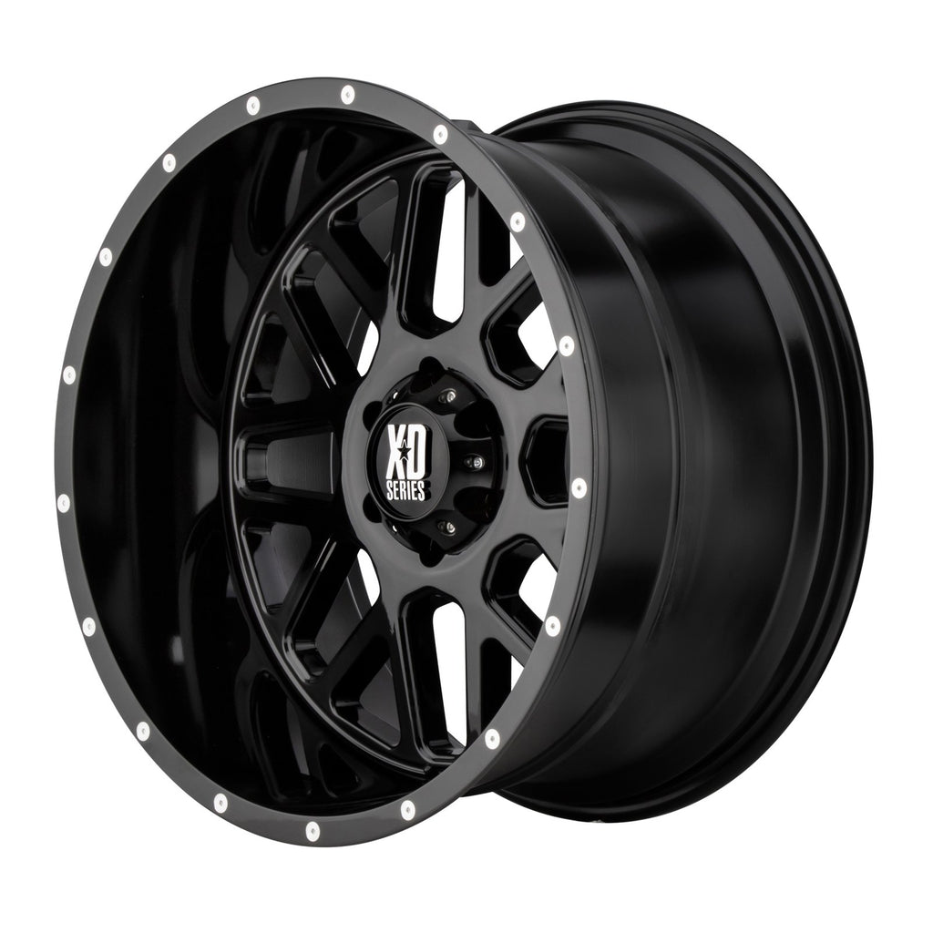 XD820 20X12 5X5.0 Satin Black -44MM