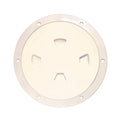 Beckson 8" Smooth Center Screw-out Deck Plate