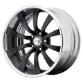 American Racing Forged VF499 FORGED 18X8 5X4.75 BLK/POL 4.5BS