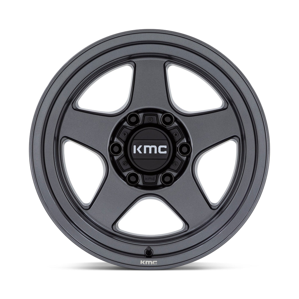 KMC Lobo 17X8.5 5X5.0 71 M-Anth -10