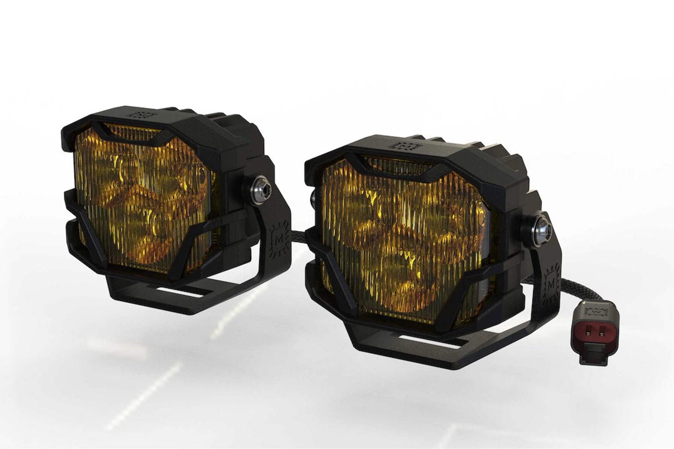 4BANGER 2.0 Ncs LED Pod Yllw Wide