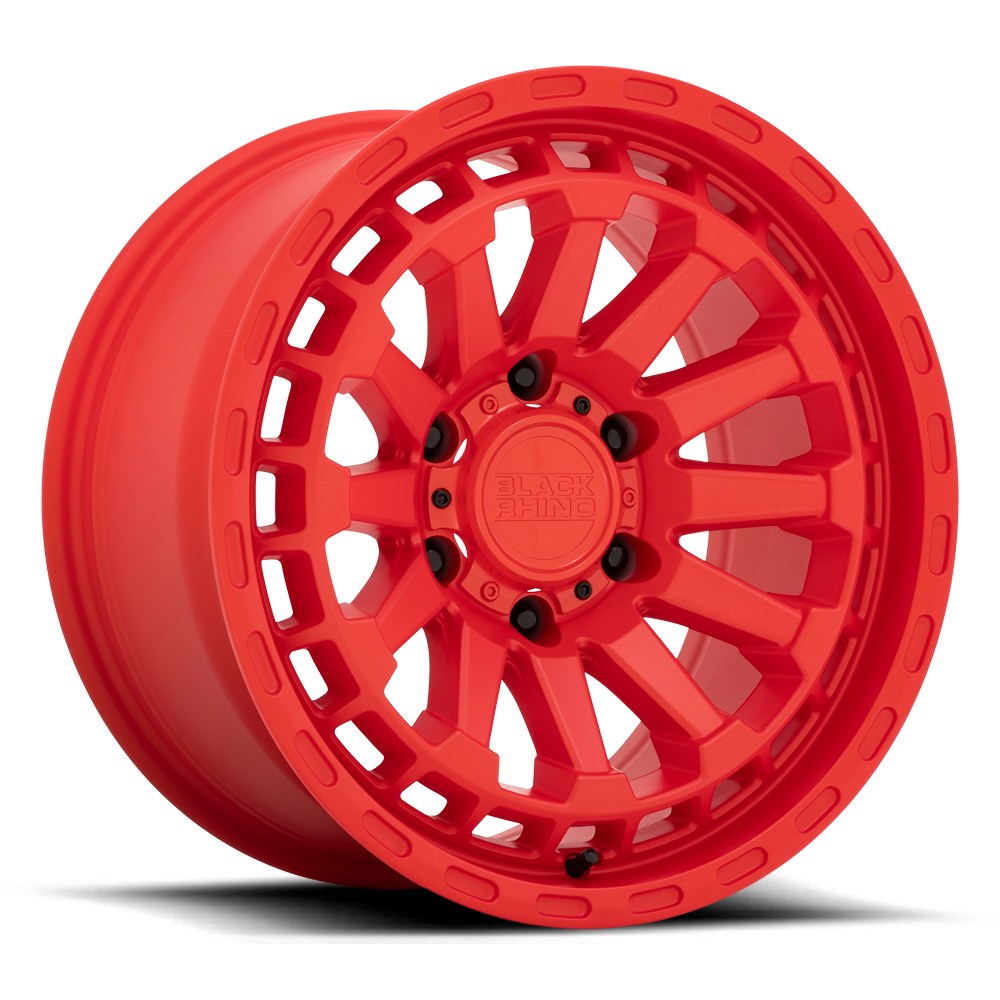 Black Rhino Hard Alloys BR RAID 18X9.5 6X139 -18 112 GLOSS RED
