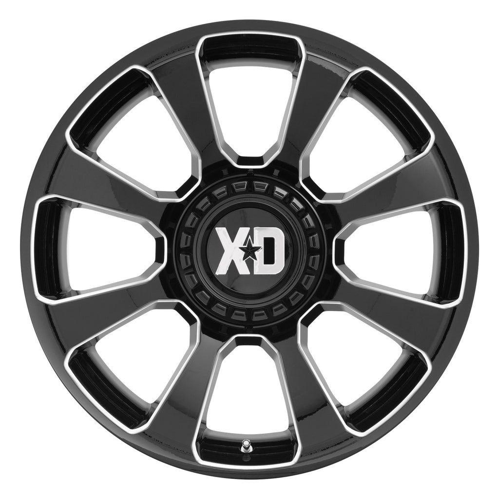 XD854 20X9 6X135/5.5 G-Blk Mill 00MM