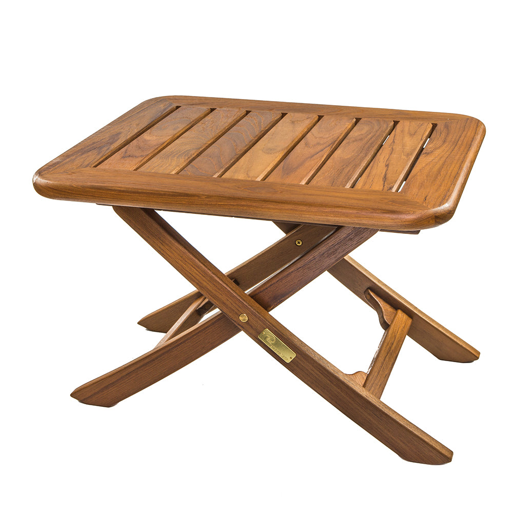 Whitecap Adjustable Slat Top Table