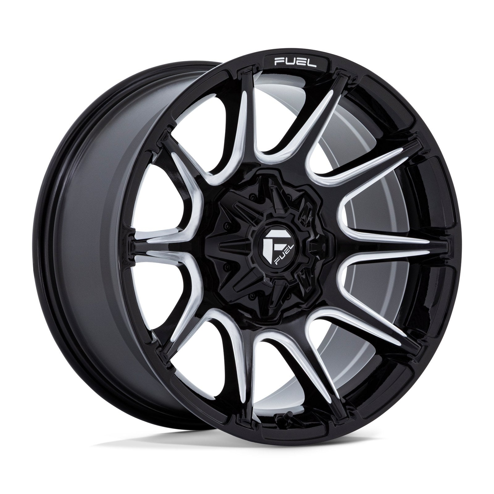 Fuel 1PC Super C 22X10 8X170 125 -18 G-Blk Mill