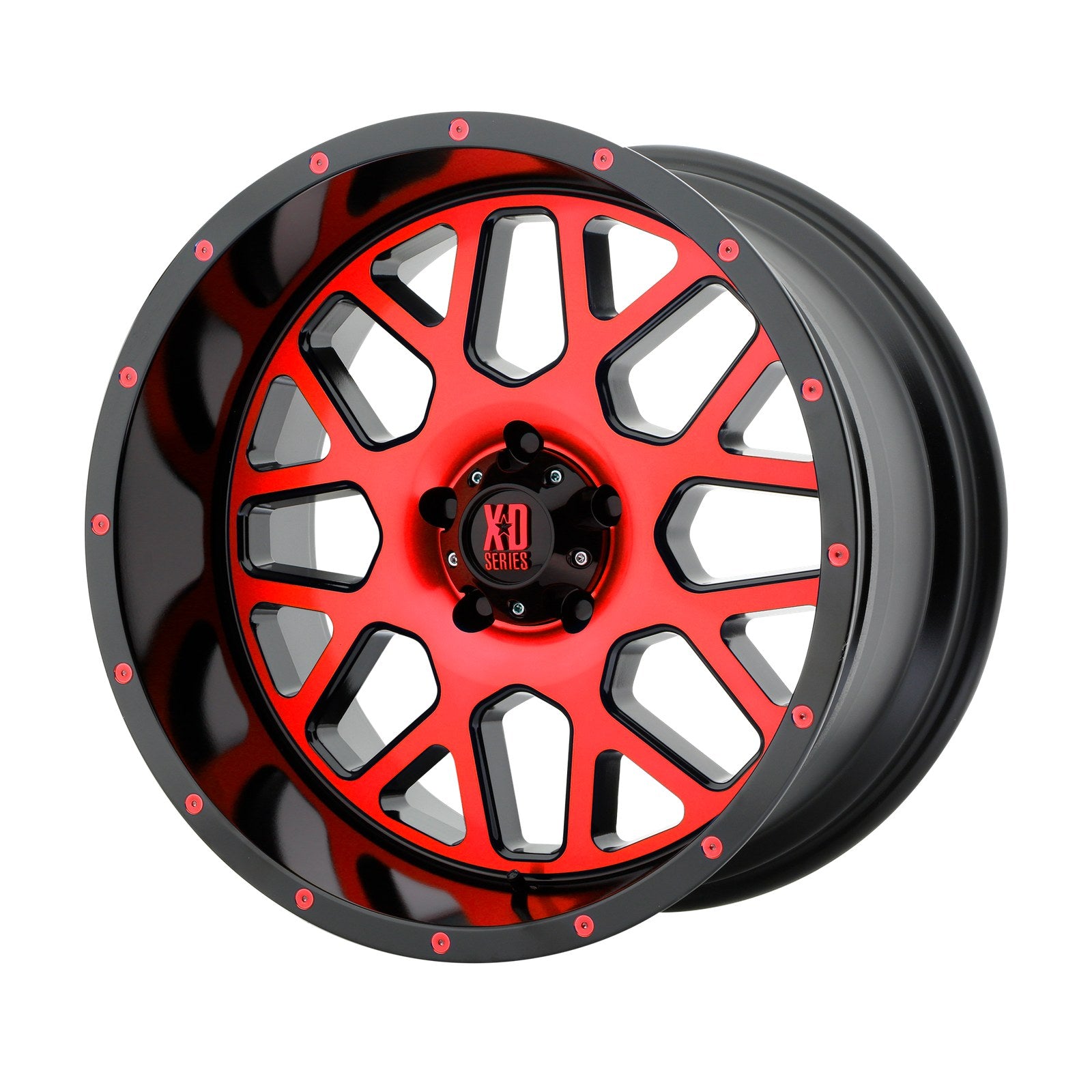XD820 20X12 5X5.0 Satin Black -44MM