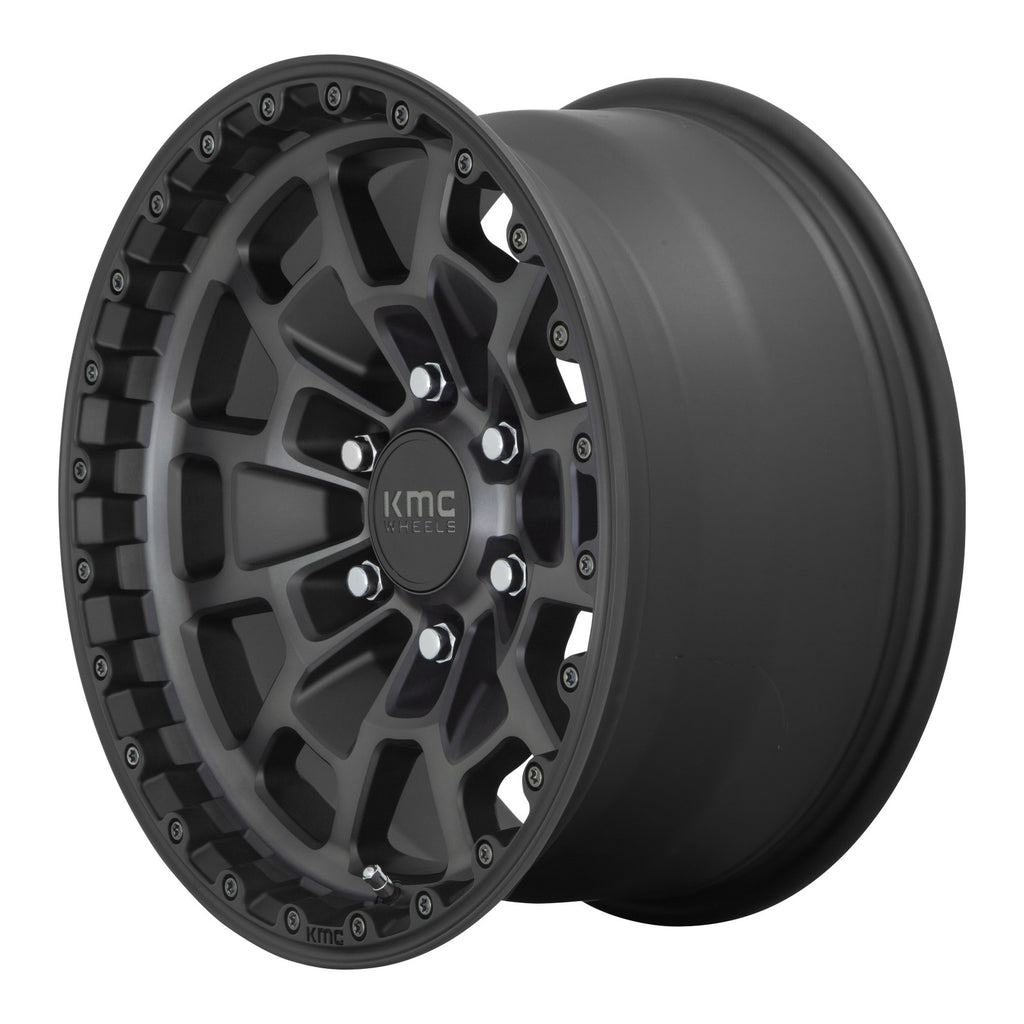 KMC KM718 17X8.5 6X135 S-Blk Gtcc 18MM